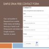 Simple Secure Contact Form With reCAPTCHA