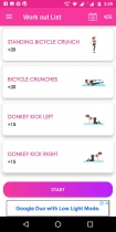 Female Fitness Workout - Android Studio Code Screenshot 3