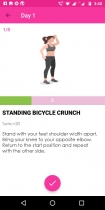 Female Fitness Workout - Android Studio Code Screenshot 4