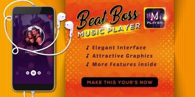 Beat Boss Music Player - Android Template