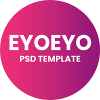 Eyoeyo - Personal Portfolio PSD Template