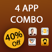 4 Android App Templates Bundle
