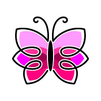 Butterfly Colors Logo 9