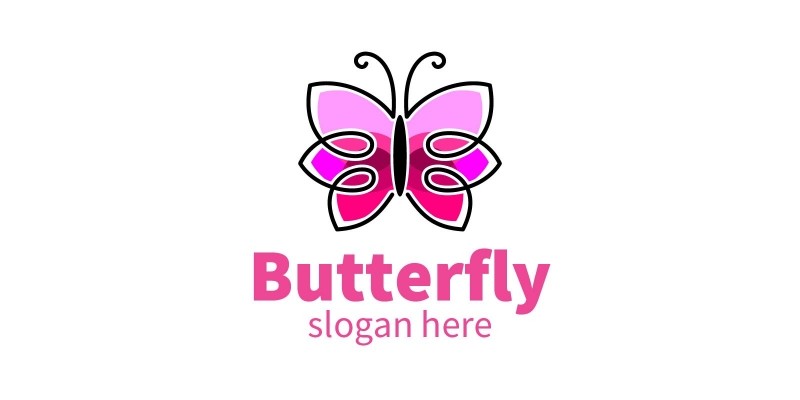 Butterfly Colors Logo 9