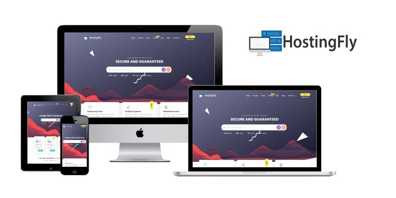 HostingFly - Web Hosting with WHMCS Theme