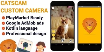 CatsCam - Android Custom Camera Source Code