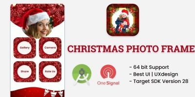 Christmas Photo Frame Android App Template
