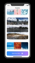 Insta Grid - Full iOS App Template Screenshot 2