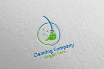 Cleaning Service Logo With Eco Friendly Screenshot 2