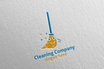 Cleaning Service Logo With Eco Friendly Screenshot 4