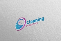 Cleaning Service Logo with Eco Friendly 3 Screenshot 4