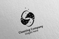 Cleaning Service Logo with Eco Friendly 4 Screenshot 5