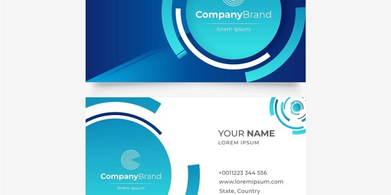 Zomblue Business Card Template