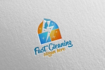Cleaning Service Logo with Eco Friendly 13 Screenshot 3