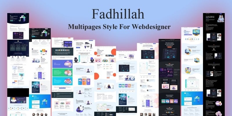 Fadhillah Multipages Bootstrap HTML5 Template