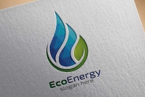 Natural Green Tree Logo With Ecology Leaf Design 2 Screenshot 1