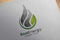 Natural Green Tree Logo With Ecology Leaf Design 2 Screenshot 5
