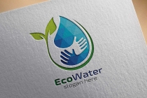 Natural Green Tree Logo With Ecology Leaf Design 3 Screenshot 2