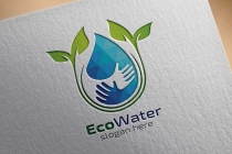 Natural Green Tree Logo With Ecology Leaf Design 3 Screenshot 3