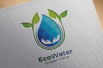 Natural Green Tree Logo With Ecology Leaf Design 3 Screenshot 4