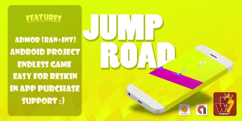 Jump Road - Buildbox Template