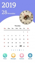 Ultimate Live Calendar Wallpaper Android Template Screenshot 1