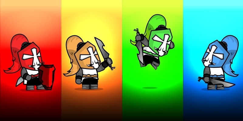 Crusader Knights 2D Character Sprites