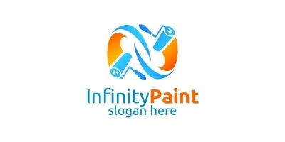 Home Painting Vector Logo 