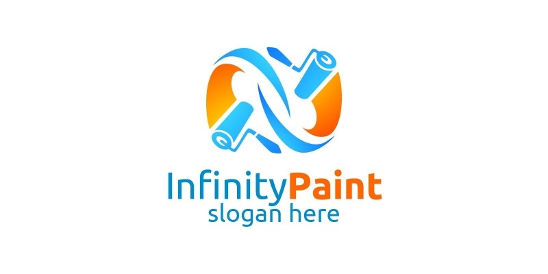 Home Painting Vector Logo 