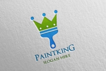 Paint King Vector Logo Design Screenshot 2