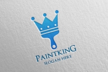 Paint King Vector Logo Design Screenshot 4