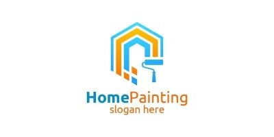 Home Painting Vector Logo 2