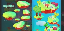Island 2D Game Level Map Screenshot 1