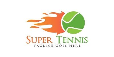 Super Tennis Logo Design
