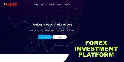 FXInvest  - Investment And Trading Platform Script