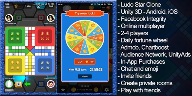 create ludo clone online multiplayer game