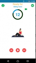 Yoga And Exercise Fitness Android Template Screenshot 2