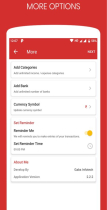 Daily Income Expense Manager Android App Template Screenshot 8