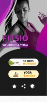 Fitsio - Android Fitness Workout App Screenshot 1