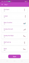 Fitsio - Android Fitness Workout App Screenshot 3