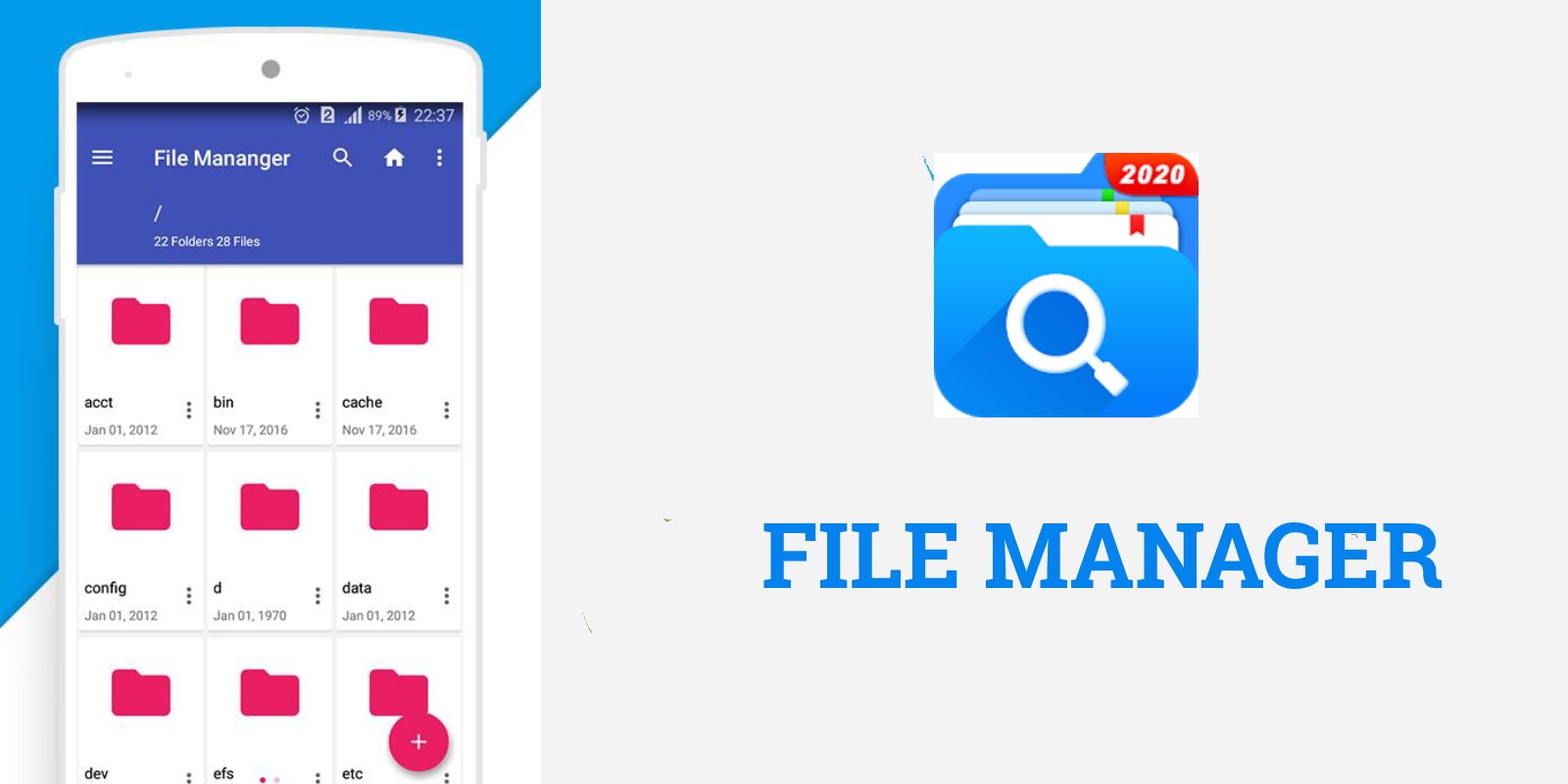 File Manager Android App Template by ExoxiaInfotech Codester