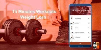 15 Minutes Workout -  Android Studio Code