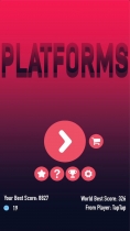 Platforms - iOS Game Template Screenshot 1