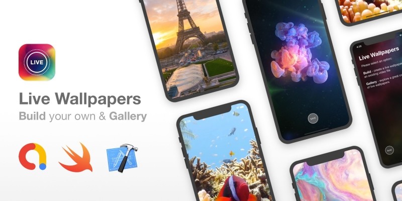 Live Wallpapers - Full iOS App With Build Mode