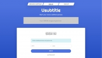 Usubtitle - Complete Subtitle Management Website Screenshot 11