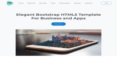 Landi- Elegant Bootstrap HTML5 Template 