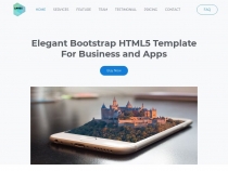 Landi- Elegant Bootstrap HTML5 Template  Screenshot 4