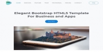 Landi- Elegant Bootstrap HTML5 Template  Screenshot 9