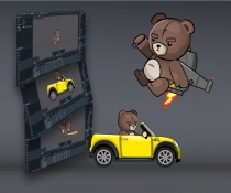 Teddy Bear 2D Game Character Sprites Screenshot 2