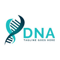 Human DNA Logo Design